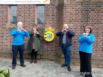 Life saving defib fitted in Church Square - St Helens Star