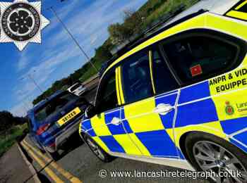 Impatient driver tried to beat A56 crash traffic by tailgating police car on hard shoulder