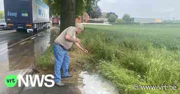 Wateroverlast in Riemst na hevige onweersbui - VRT NWS
