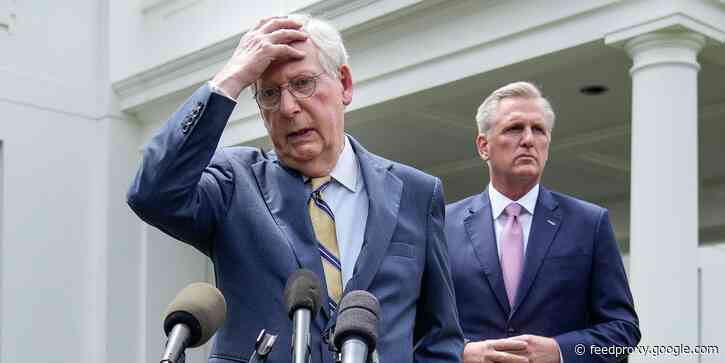The GOP is failing to make a villain out of Biden and has run out of ideas - so now they're getting desperate and turning on their own.