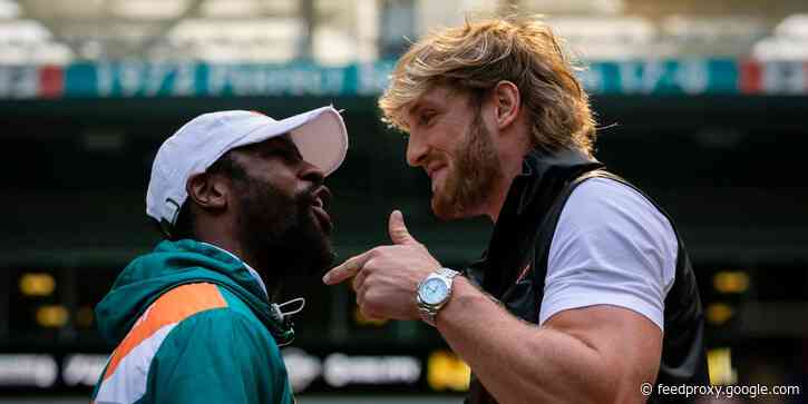 Boxing legend Floyd Mayweather faces YouTube star Logan Paul in a PPV match this Sunday - here's how to watch the fight live