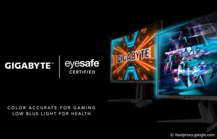 New Eyesafe gaming monitors introduced by Gigabyte