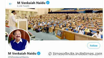 Twitter restored blue verification badge of Vice President Venkiah Naidu