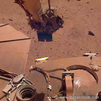Why the Mars InSight lander is covering itself in dirt
