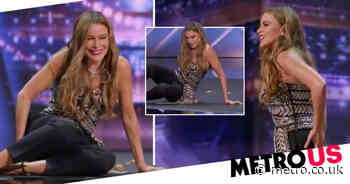 Sofia Vergara in pain after trying to crack a walnut open with butt - Metro.co.uk