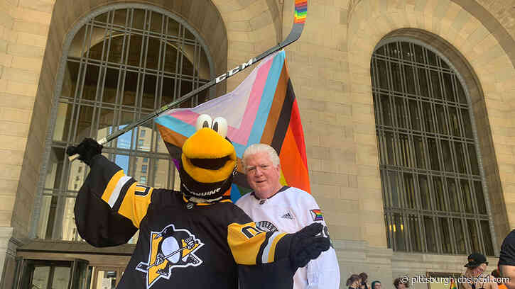 Penguins President Of Hockey Operations Brian Burke Marches, Participates In Pride Events In Pittsburgh