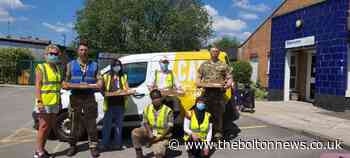 Carrs Pasties help keep Bolton's Covid testing teams fed