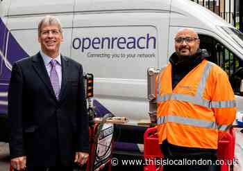 Faster broadband boost for homes and firms in Uxbridge, Hayes