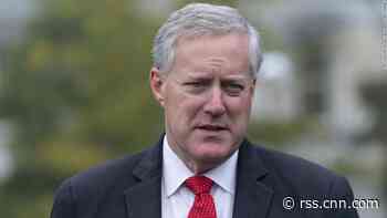 NYT: Meadows pushed DOJ to probe baseless election fraud claims
