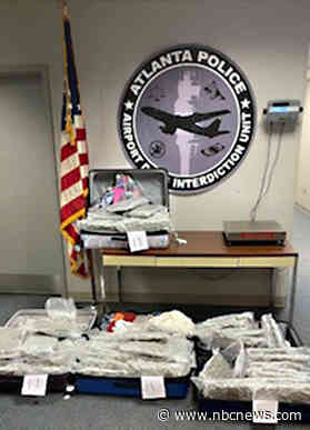 174 pounds of marijuana found in suitcases at Atlanta airport
