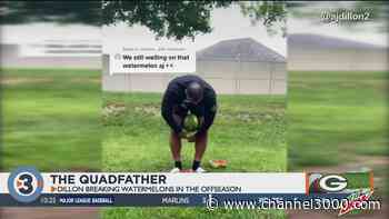Dillon mashes melon, lives up to "The Quadfather" nickname - Channel3000.com - WISC-TV3