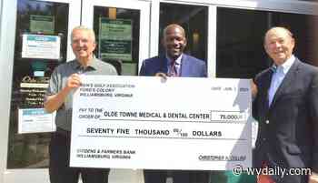 Olde Towne Medical & Dental Center Receives Donation from Golf Association - WYDaily