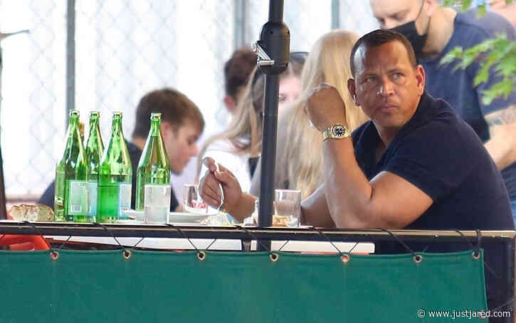 Alex Rodriguez Spotted Eating Solo at New York City Restaurant