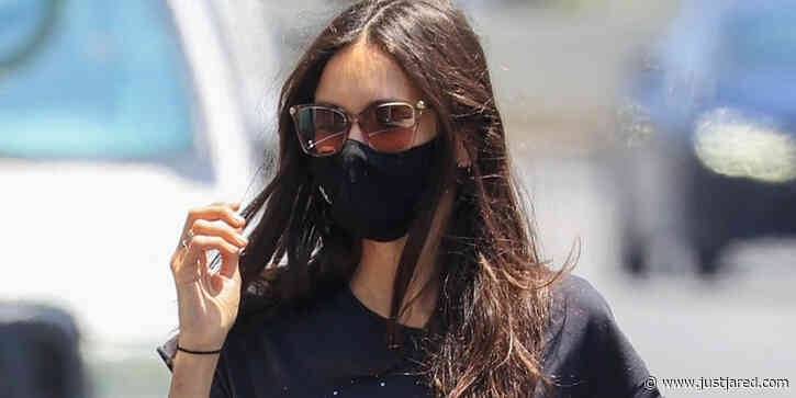 Nina Dobrev Rocks an AC/DC Shirt During a Gym Session in West Hollywood