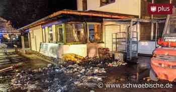 Brand in Oberessendorfer Firma - Feuerwehr verhindert Explosion - Schwäbische