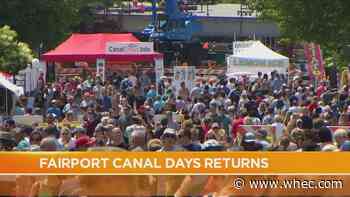 Fairport Canal Days back underway
