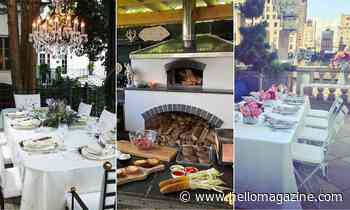 Dreamy celeb outdoor kitchen & dining setups: David Beckham, Catherine Zeta-Jones & more - HELLO!