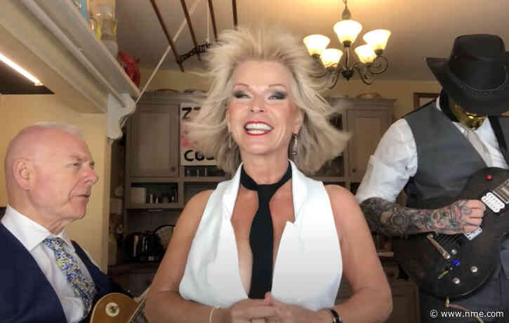 Robert Fripp and Toyah Willcox share cover of ZZ Top’s ‘Sharp Dressed Man’