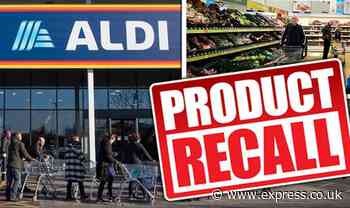 Major UK supermarkets including Aldi recall various food products due to allergy fears - Express
