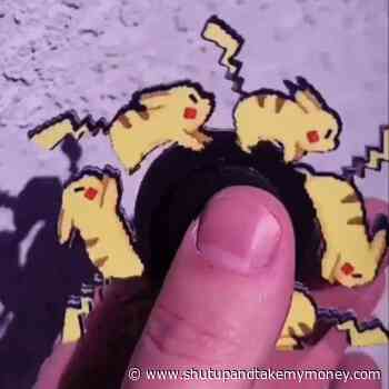 Pikachu Animated Fidget Spinner