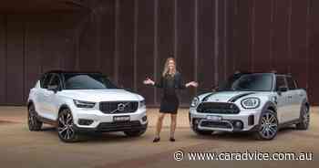 Video: 2021 Mini Countryman Hybrid v Volvo XC40 Recharge Comparison