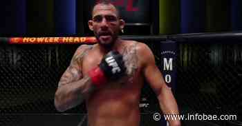 El argentino Santiago Ponzinibbio tuvo una batalla electrizante y ganó en UFC tras dos años: el golpe con que le voló el bucal a su rival - infobae