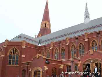 Saskatoon church rings chimes 215 times in memory of children found at Kamloops Residential School
