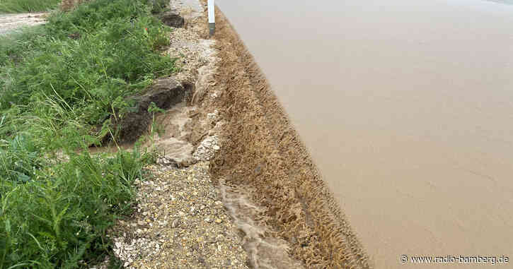 Unwetter in Oberfranken – Einsatzkräfte haben jede Menge zu tun.