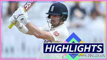 England v New Zealand: Rory Burns' century keeps England in contention