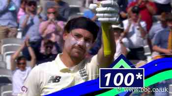 England v New Zealand: Rory Burns reaches his century to give England hope