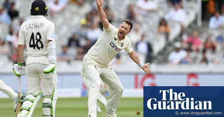 Ollie Robinson repays England’s faith to make a mark against New Zealand | Andy Bull