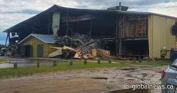 Meadow Lake RCMP looking for information after arena fire