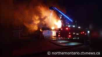 West Nipissing apartment fire destroys building, displaces five people - CTV Toronto