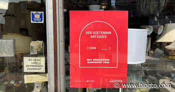 Toronto neighbourhoods are putting tombstones in shop windows - blogTO