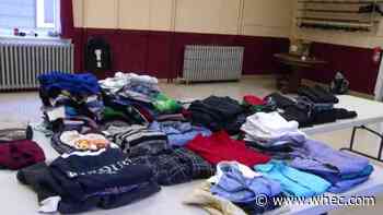 Clothing drive held Sunday for victims of Hague Street fire