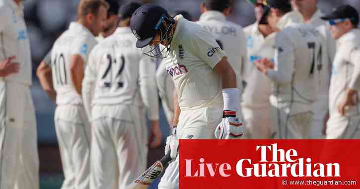 England draw first Test with New Zealand: day five – as it happened