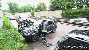 Unfall und Stau : Verkehrschaos in Ulm und Neu-Ulm: Unfall auf B10, B28, B30 - Westringtunnel gesperrt - SWP