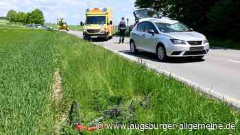 Rennradfahrer stirbt nach Unfall bei Blaustein im Krankenhaus
