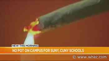 Despite state legalization, marijuana not allowed SUNY, CUNY campuses