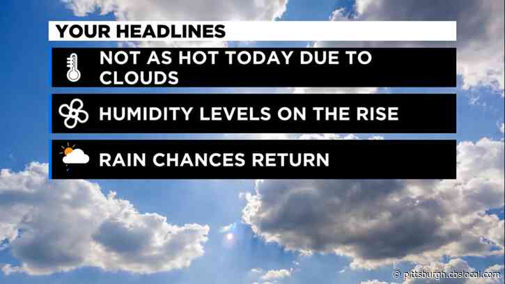 Pittsburgh Weather: Hot And Humid, Rain Chances