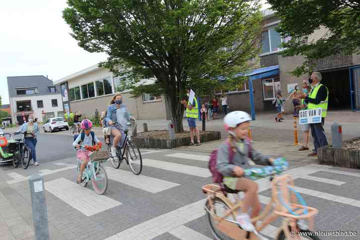 Applaus voor fietsers