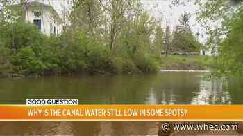 Good Question: Why is the Erie Canal water still low in some spots?