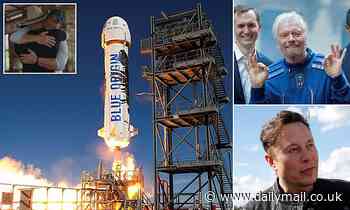 Jeff Bezos and his brother will fly on Blue Origin spacecraft