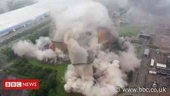 Rugeley Power Station cooling towers demolition from five angles