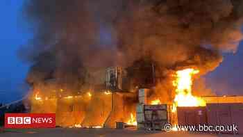 Firefighters tackle Selby recycling centre blaze