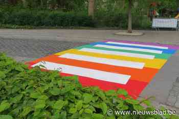 Regenboogkleuren gaan opduiken in straatbeeld