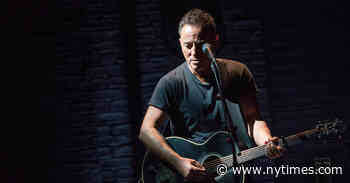 Bruce Springsteen Will Return to Broadway in June