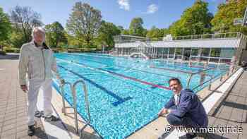 Trotz Kälte: 300 Besucher am ersten Tag im Gautinger Sommerbad - Merkur Online