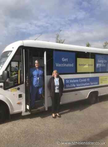 Covid vaccination bus to return to St Helens town centre - St Helens Star