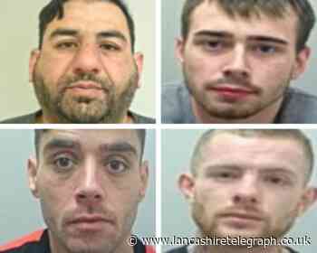 Police are searching for these four East Lancashire men